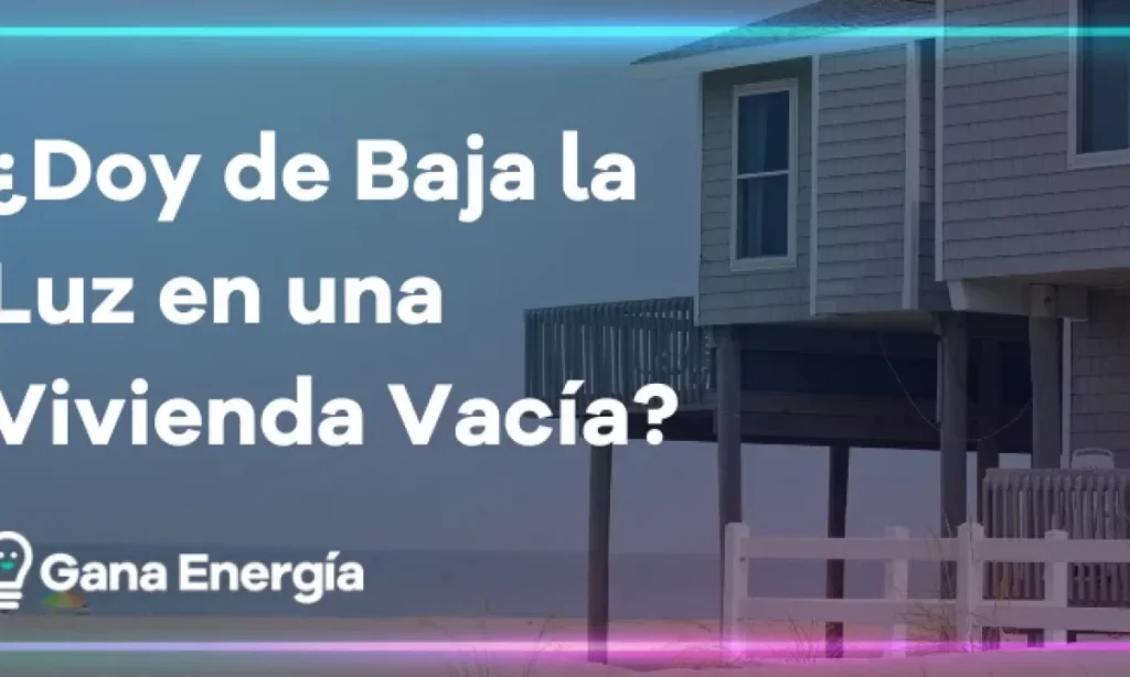 como dar de baja la luz