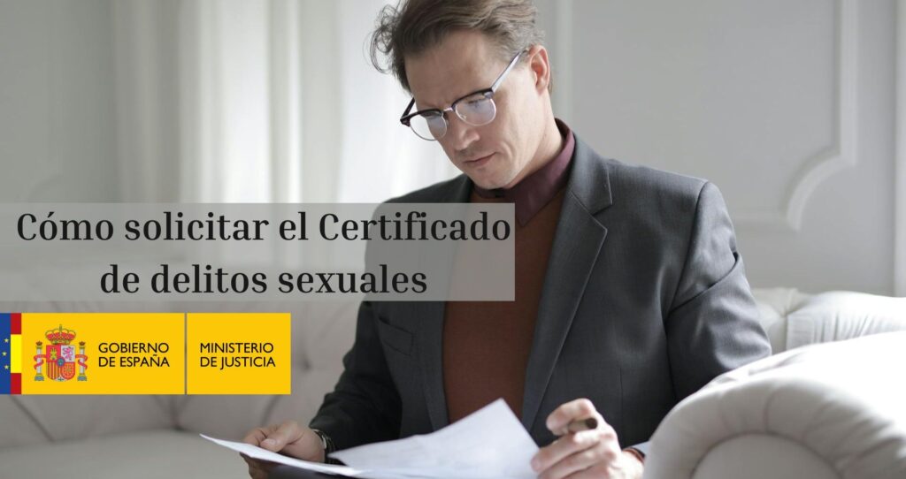 como solicitar el certificado de delitos sexuales