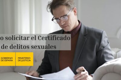 como solicitar el certificado de delitos sexuales